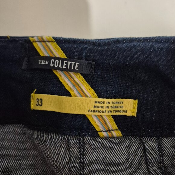 Maeve The Colette Crop High-Rise Wide-Leg Jeans Size 33 - Picture 4 of 11